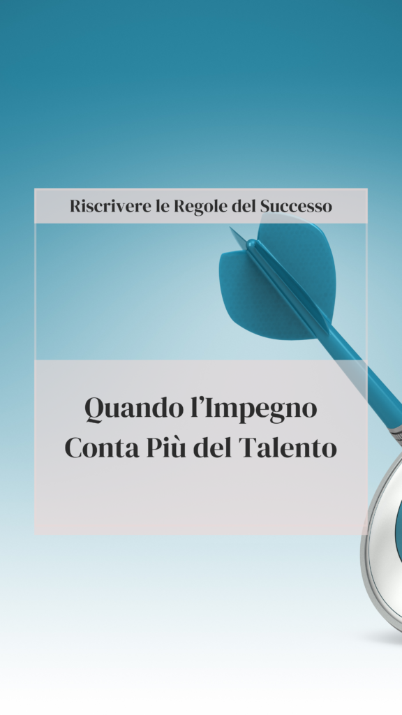 riscrivere le regole del successo